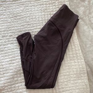 Maroon lulu leggings